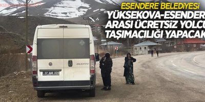 Esendere Belediyesi, ücretsiz yolcu taşımacılığı yapacağını açıkladı