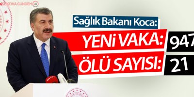 Bakan Koca: Koronavirüsten ölenlerin sayısı 21'e çıktı