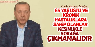 Cumhurbaşkanı Erdoğan'dan koronavirüs hakkında uyarılar