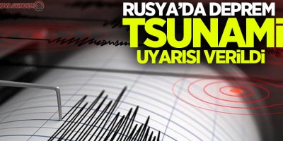 Rusya'nın Kuril bölgesinde şiddetli deprem! Tsunami alarmı verildi
