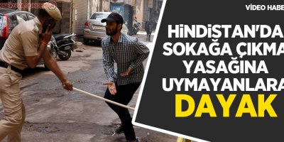 Sokağa çıkma yasağına uymayanlara dayak