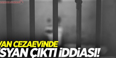 Van Cumhuriyet Başsavcılığı'ndan 'isyan' açıklaması!