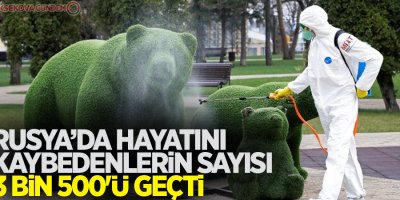 Rusya'da rekor artış: Sayı 3 bin 500'ü geçti