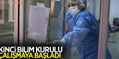 İkinci bilim kurulu çalışmaya başladı
