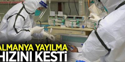 Almanya yayılma hızını kesti