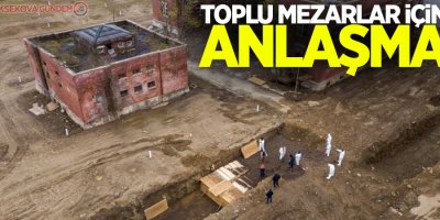 New York'ta toplu mezarlar için anlaşma