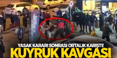 Yasak kararı sonrası ortalık karıştı! Kuyruk kavgası