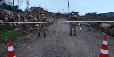 Siirt'te 9 noktada karantina uygulaması sürüyor