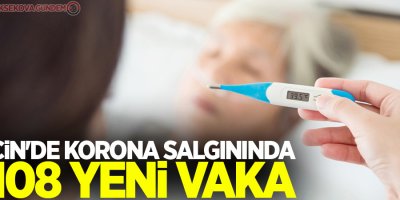 Çin'de korona salgınında 108 yeni vaka