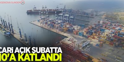 Cari açık şubatta 10'a katlandı