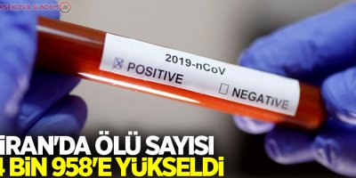 İran'da ölü sayısı 4 bin 958'e yükseldi
