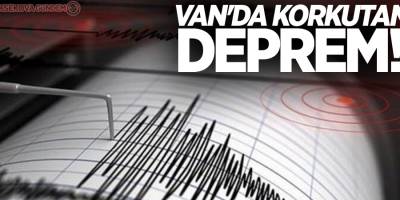 Van'da deprem meydana geldi