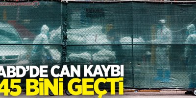 ABD'de korona virüs nedeniyle can kaybı 45 bini geçti