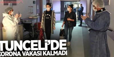 Tunceli'de korona vakası kalmadı