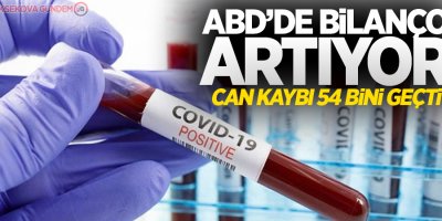 ABD'de korona salgınında can kaybı 54 bini geçti