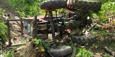 Traktörün altında kalan şahıs hayatını kaybetti!