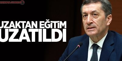 Uzaktan eğitim uzatıldı
