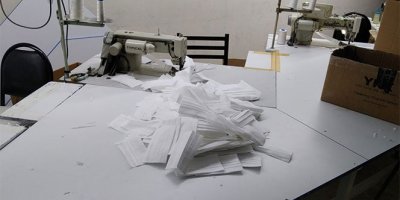 İstanbul'da kaçak üretilen 20 bin tıbbi maske ele geçirildi