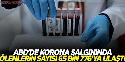 ABD'de korona salgınında ölenlerin sayısı 65 bin 776'ya ulaştı