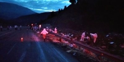 Kaza yerine kimse yaklaşamadı