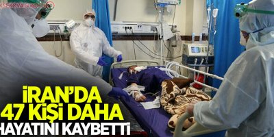 İran'da son 24 saatte korona virüsten 47 kişi öldü