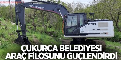 Çukurca Belediyesi araç filosunu güçlendirdi