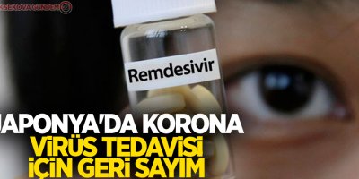 Japonya'da korona virüs tedavisi için geri sayım