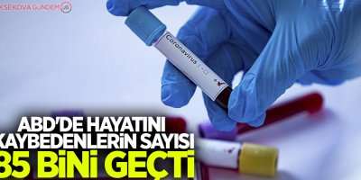 ABD'de koronavirüsten hayatını kaybedenlerin sayısı 85 bini geçti