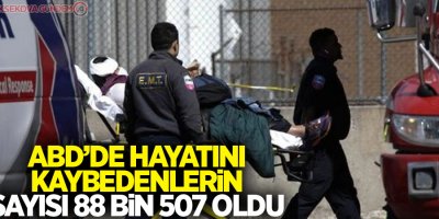 ABD'de koronavirüsten ölenlerin sayısı 88 bin 507'ye yükseldi