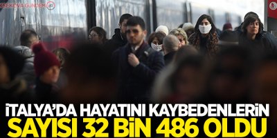 İtalya'da son 24 saatte korona virüsten 156 ölüm