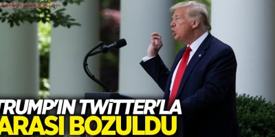 Trump'ın Twitter'la arası bozuldu