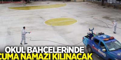 Bakanlık istedi: Okul bahçelerinde cuma namazı kılınacak