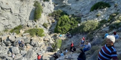 Kayıp olan şahıs uçurum dibinde ölü bulundu