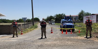 Karantina bölgesinden kaçmaya çalışırken yakalandı