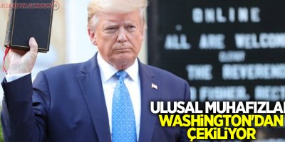Ulusal Muhafızlar Washington'dan çekiliyor