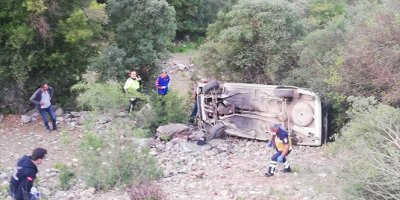 Isparta'da otomobil şarampole uçtu: 1 ölü