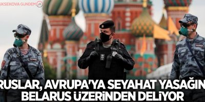Ruslar, Avrupa'ya seyahat yasağını Belarus üzerinden deliyor