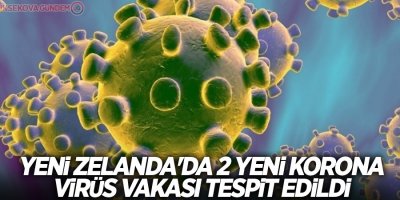 Yeni Zelanda'da 2 yeni korona virüs vakası tespit edildi