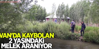 Van'da kaybolan 2 yaşındaki Melek aranıyor