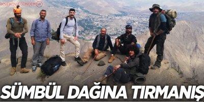 Sümbül Dağına tırmanış