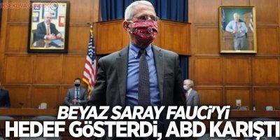 Beyaz Saray Fauci'yi hedef gösterdi, ABD karıştı