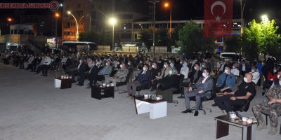 Yüksekova’da 15 Temmuz programı