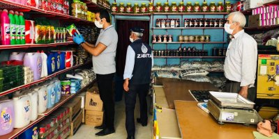 Hakkari’de korona virüs denetimleri