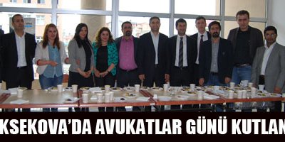 Yüksekova'da Avukatlar Günü Kutlandı