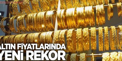Altın fiyatlarında yeni rekor