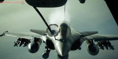 Fransız savaş uçakları Kıbrıs'ta