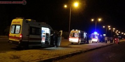 Diyarbakır'da trafik kazası: 2'si ağır 10 yaralı