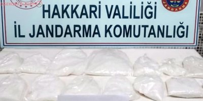Hakkari’de 7 kilo metamfetamin ele geçirildi