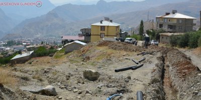 Hakkari’de kanalizasyon hatları yenilendi