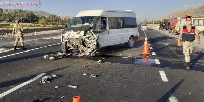 Van'da trafik kazası: 1 yaralı